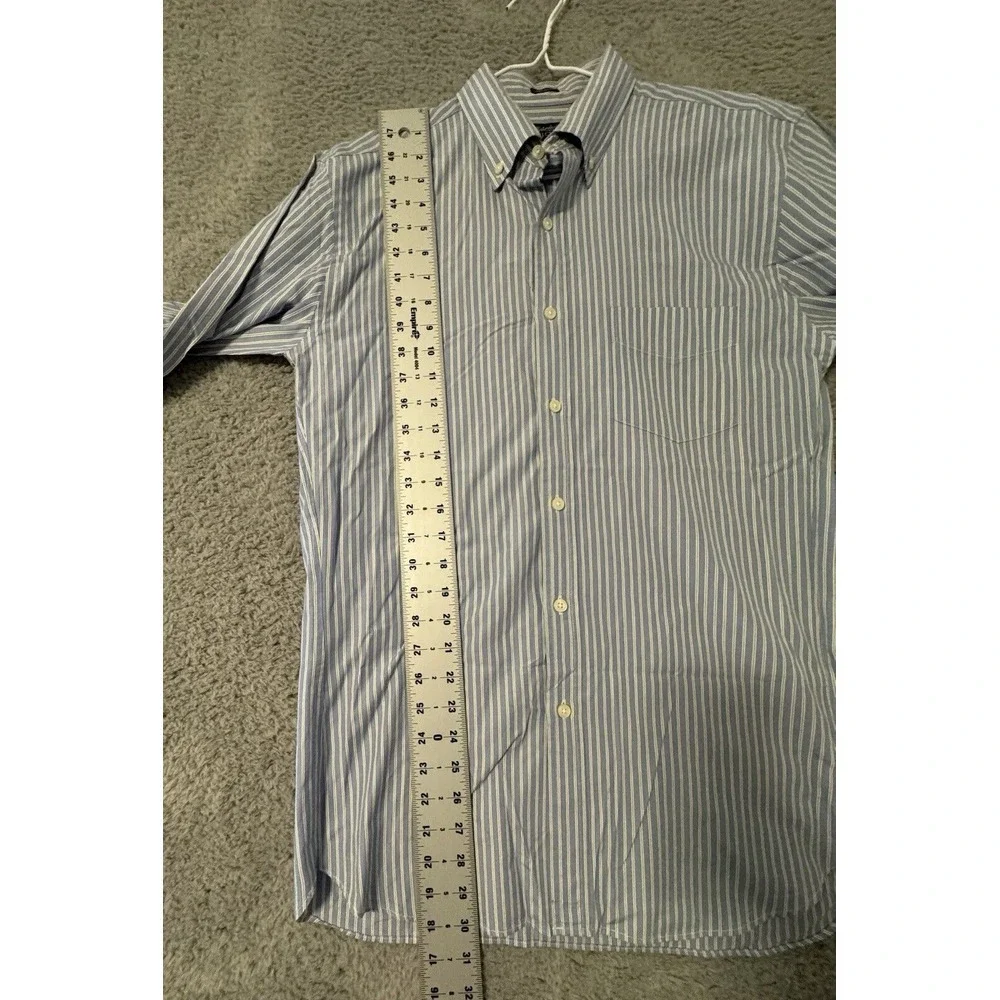 J Crew Haberdashery Shirt Men's Medium Long Sleeve 80s‎ Two Ply